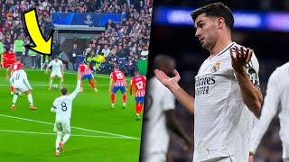 Real Madrid vs Atletico Madrid Champions League 2025 Highlights - Brahim Diaz Goal & Skill