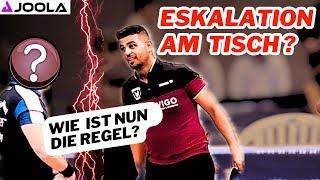 [Tischtennis eskaliert]: Wutausbruch & Happy End⁉️– was sagt das RegelbuchBundesliga on Fire 