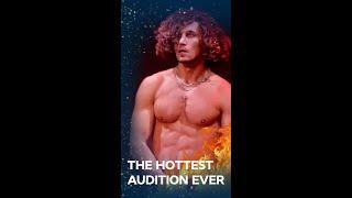 The Hottest Audition EVER: Aerial Pole Dance By Seductive Gymnast | Got Talent 2022 #Shorts