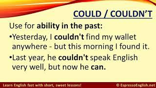 Difference Between Should, Could, and Would