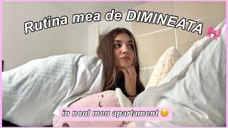 Rutina mea de DIMINEATA  in noul meu apartament ️ | daily vlog