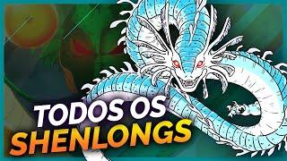 TODOS OS SHENLONGS DE DRAGON BALL