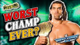 Is THE GREAT KHALI the Worst WWE Champion Ever?? - Wrestle Me Review