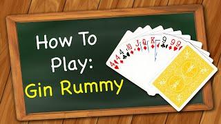 How to play Gin Rummy