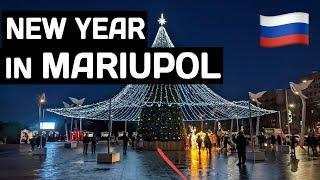 NEW 2025 YEAR IN MARIUPOL, RUSSIA