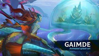 Gaimde - Animated splash art [4K]