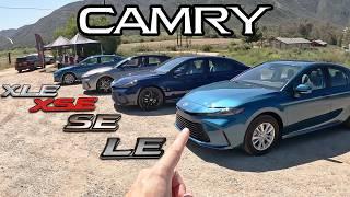 Full Tour of the 2025 Toyota Camry Lineup! - LE vs. SE vs. XLE vs. XSE