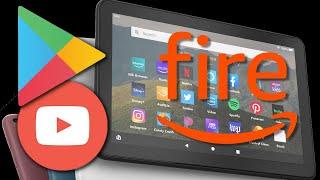 How to Install Google Play Store on Amazon Fire Tab 2021 (YouTube, Chrome, more!)