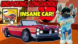 UNLOCKING THE LEVEL 10 LONGHORN IN SEASON 18! | Roblox Jailbreak