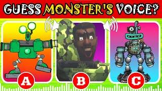 NEW GUESS THE VOICE THE MONSTERS ( EPIC WUBBOX, SKIBIDI TOILET, GARTEN OF BANBAN 4) Part 6