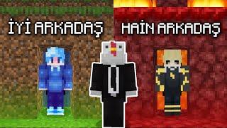 Minecraft'ı Bitirmek ama Arkadaşlarım Engel ya da Yardımcı Oluyor