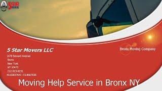 Moving Help Service in Bronx NY - 5 Star Movers LLC