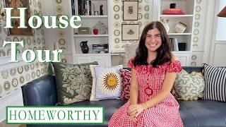 HOUSE TOUR | A Bright London Townhouse Filled with Pattern & Color