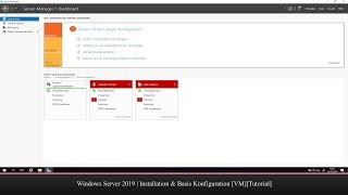 ► Windows Server 2019 | Installation und Basis Konfiguration [Tutorial][Deutsch]