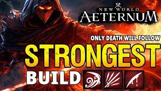 STRONGEST Bow DPS build: New world Aeternum(rapier/bow)