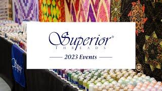 Superior Threads 2023 Events