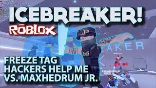 Icebreaker Game Play! Tag, Hide and Seek,Team Battles and a HACKER! (Roblox Gaming)