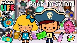 ПОКУПКИ К ШКОЛЕ!  BACK TO SCHOOL ️Toca Boca Life World