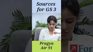 Sources for GS 3 #upscplanning #upscpaper #upsc || Toppers talk