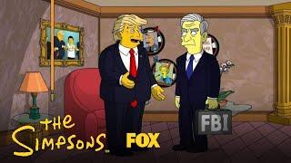 Mueller Meets Trump | Season 29 | The Simpsons