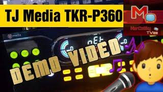 TJ Media Karaoke TKR-P360 Demo Video (REUPLOAD)