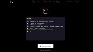 Customizing Hyper Terminal: Install Hyper & Themes