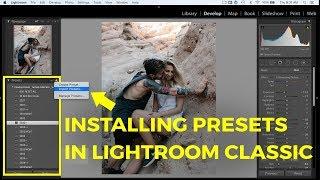 INSTALLING PRESETS IN LIGHTROOM CC CLASSIC (LRTEMPLATE + XMP)