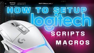 How to Setup Logitech G-Hub Macros & LUA Scripts Tutorials