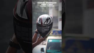 Spiderman helmet marvel|#bike #marvel #spiderman #helmet #shorts