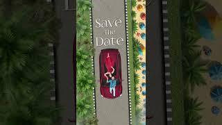 Caricature Save The Date Invitation Video |  Modern Wedding Invitation Video | VG-2671