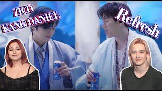 |REACTION| Реакция на ZICO KANG DANIEL _ Refresh