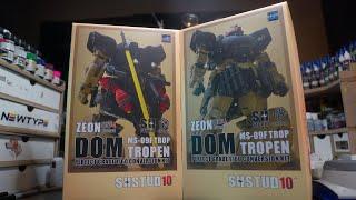 SH Studio 1/60 MS-09FTROP Dom Tropen Conversion Kit │Unboxing