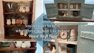 Unconventional "Weird" Thrifted Home Decor Makeovers