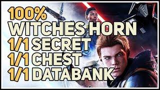 Dathomir Witches Horn 100% Explored Chests Secrets and Echo Star Wars