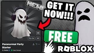 *HURRY* HOW TO GET Paranormal Party Starter! (NEW LIMITED TIME FREE ITEM)