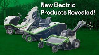 A Sneak Preview at new Electric Machines from Etesia & Pellenc