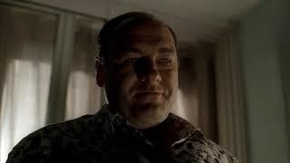 The Sopranos - Tony hears Paulie laughing in a hotel room