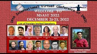 Day 1, 16th International Virtual Conference MSAST 2022, December 21-23, 2022