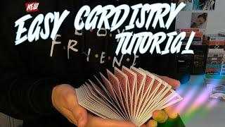 The EASIEST Cardistry Flourish Ever!! //Flower Flourish Tutorial