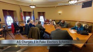 Wisconsin Attorney General Josh Kaul files charges related to fake electors scheme