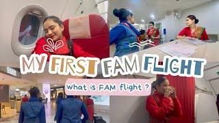 My First Fam Flight | Cabin Crew | Air India #cabincrew #airhostess #flightattendant #stewardess