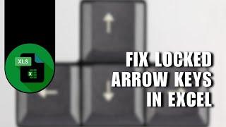  TUTORIAL: How To Fix Locked Arrow Keys in Excel (Scroll Lock) | Tutorial