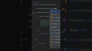 Early Return Pattern in C# - Clean Code Tips - #shorts #coding