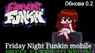 Friday Night Funkin' mobile update | Port to Pocket Code | Friday Night Funkin mobile | 2021