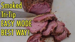 Smoked Tri-Tip EASY MODE - Sous Vide Smoking!