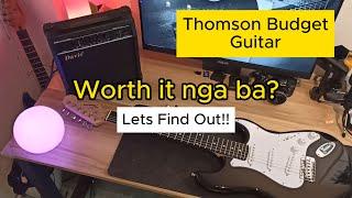 THOMSON ST1 BUDGET GUITAR (SOUND DEMO)