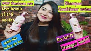 WOW Skin Science Himalayan rose shampoo and conditioner review| Beauty Ambitions