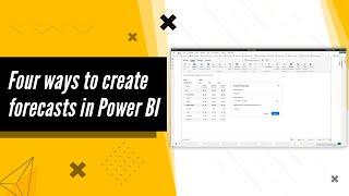 Four effective ways to create forecasts in Power BI | Inforiver