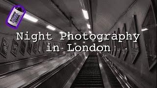 BW Night Photography in London - ILFORD DELTA 3200 Review