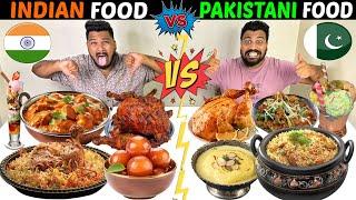 INDIAN STREET FOOD Vs PAKISTANI STREET FOOD INDIA Vs PAKISTAN FOOD WAR